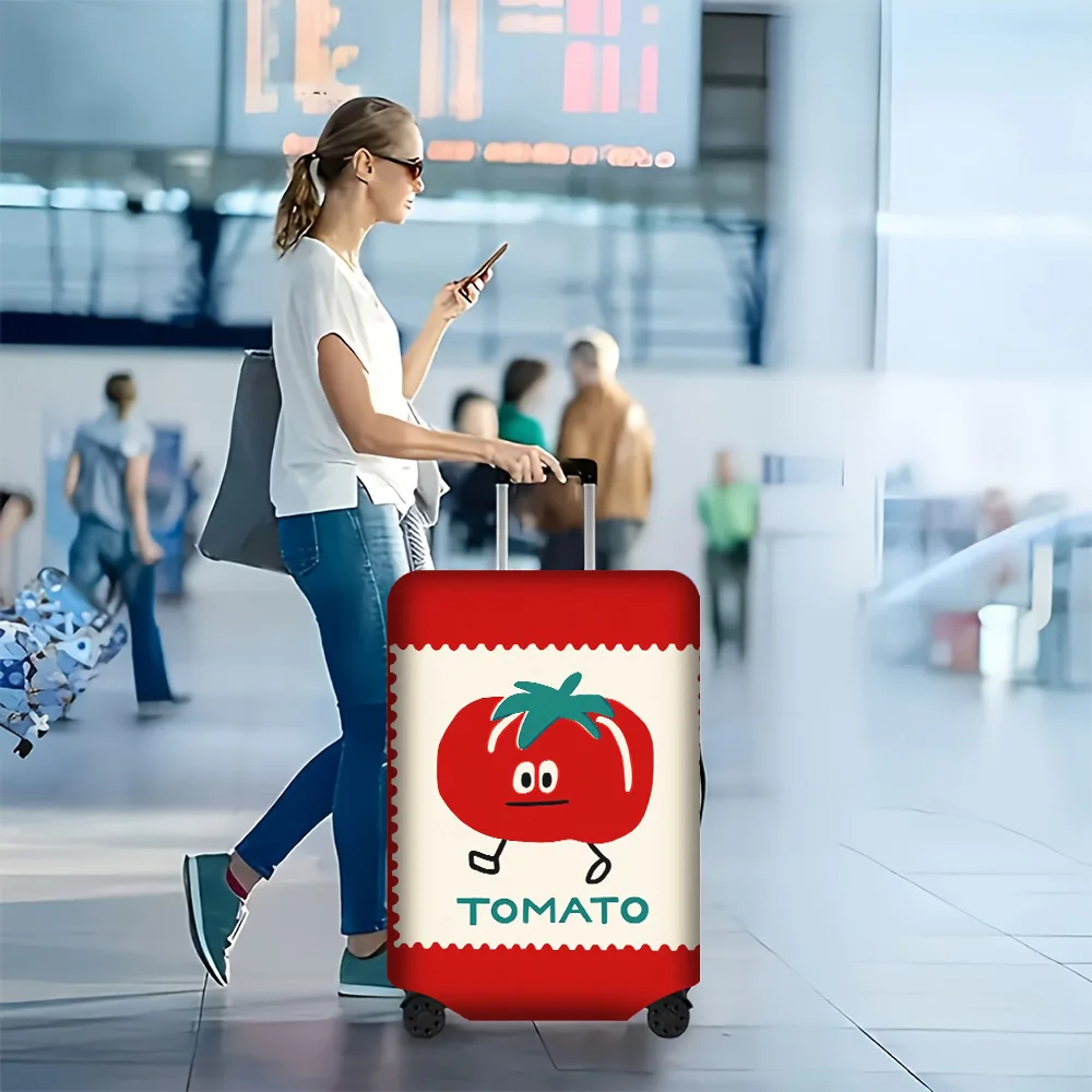 1PC Tomato Pattern Luggage Cover for luggage sizes 18-32 inches; dust and elastic travel accessories to effectively protect y
1PC Tomato Pattern Luggage Cover for luggage sizes 18-32 inches; dust and elastic travel accessories to effectively protect y