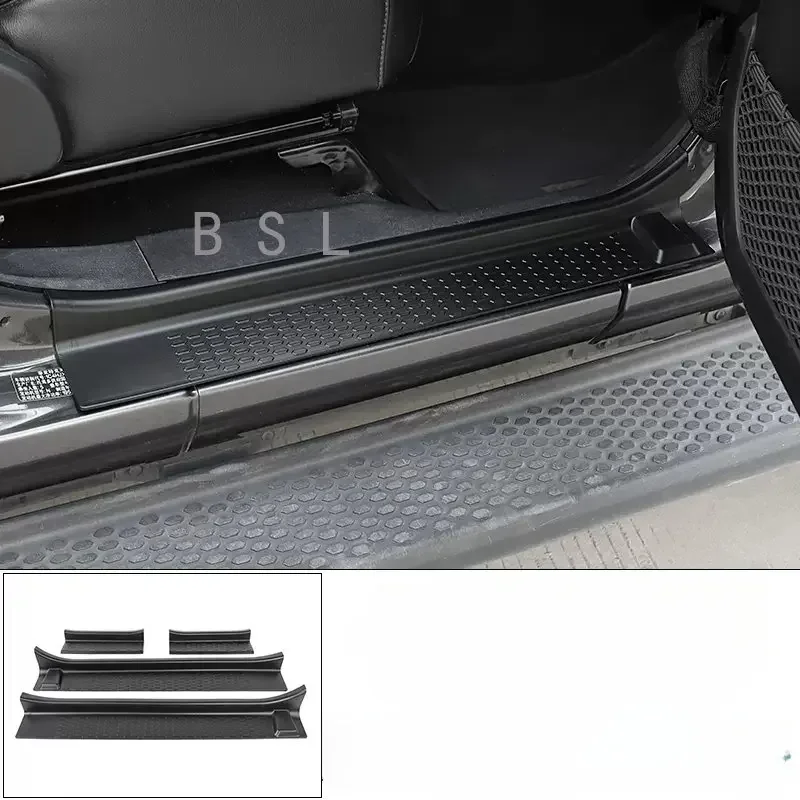 Накладка на порог двери автомобиля для Jeep Wrangler JL 2018-2023 ABS, Накладка на порог двери для Jeep Gladiator JT
Накладка на порог двери автомобиля для Jeep Wrangler JL 2018-2023 ABS, Накладка на порог двери для Jeep Gladiator JT