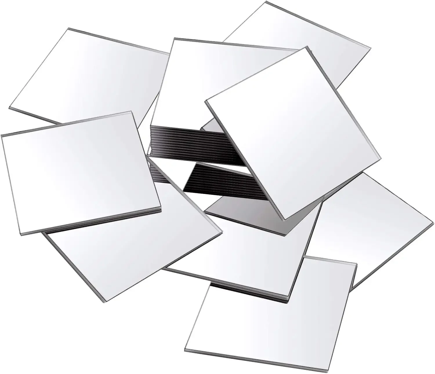 25 Pcs Mini Size Acrylic Square Mirror Adhesive Small Square Mirror Tiles for Crafts and DIY Projects Supplies (3 Inches)
25 Pcs Mini Size Acrylic Square Mirror Adhesive Small Square Mirror Tiles for Crafts and DIY Projects Supplies (3 Inches)