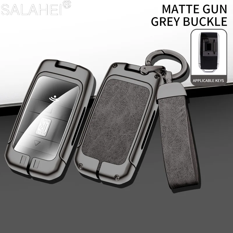 Metal Leather Car Key Case Cover Shell For Rolls-Royce Cullinan Phantom Ghost Wraith Dawn 315MHZ 433MHZ 868MHZ ID49 Accessories
Metal Leather Car Key Case Cover Shell For Rolls-Royce Cullinan Phantom Ghost Wraith Dawn 315MHZ 433MHZ 868MHZ ID49 Accessories