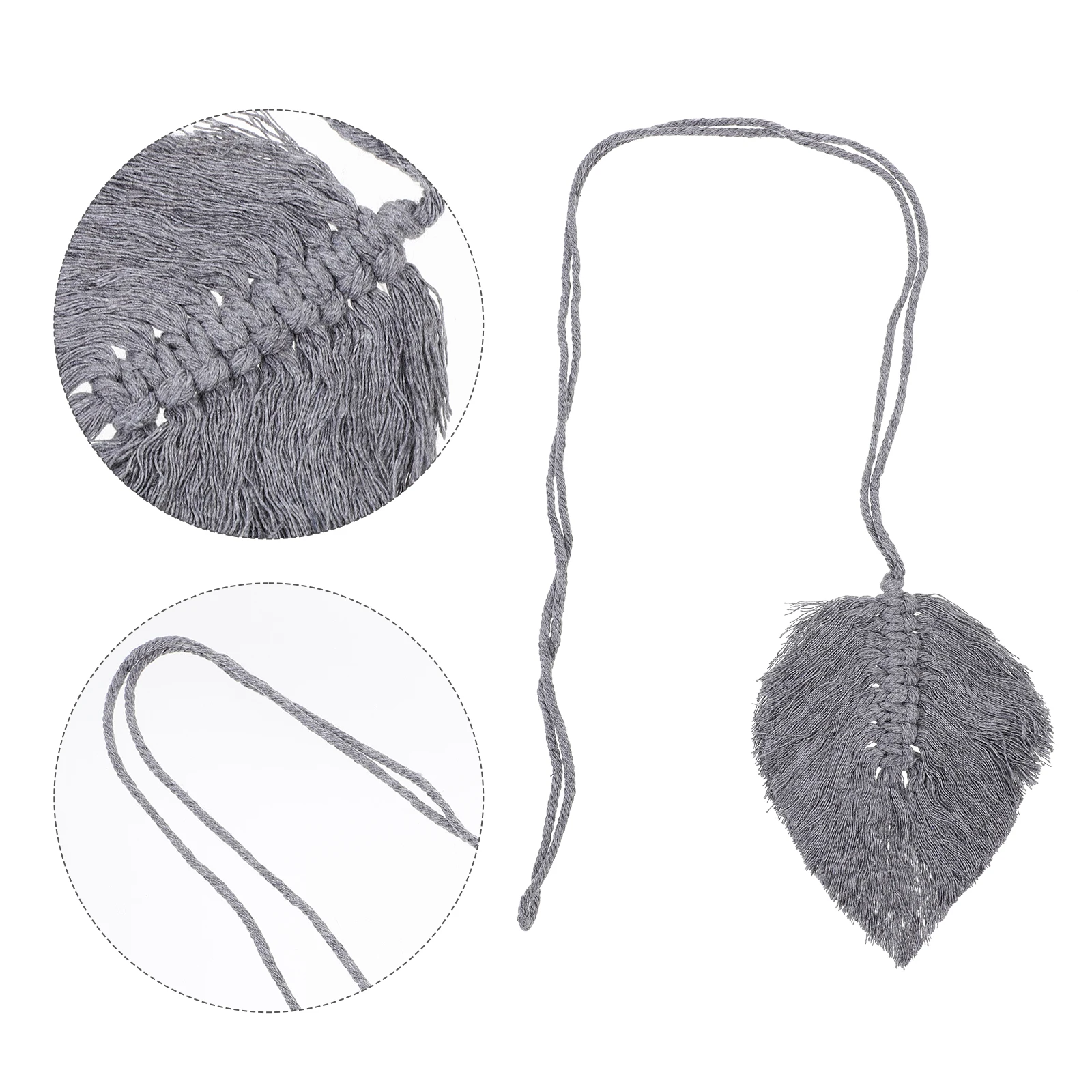 2pcs Cotton Rope Tiebacks Boho Style Leaf Shape Woven Knitting Fixator For Home Use Decorative Curtain Strap Household Curtain 
2pcs Cotton Rope Tiebacks Boho Style Leaf Shape Woven Knitting Fixator For Home Use Decorative Curtain Strap Household Curtain