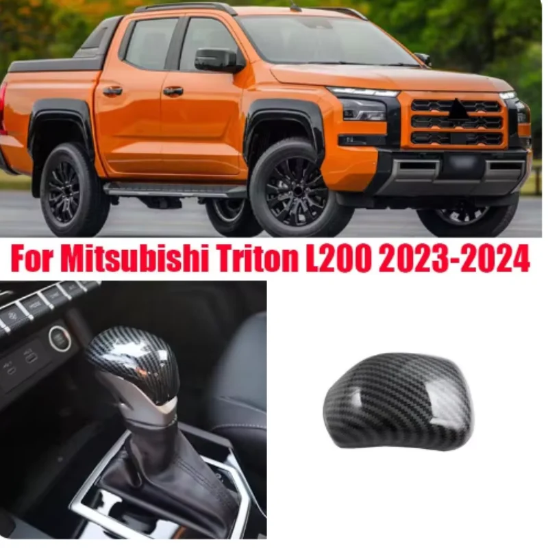 Car Gear Shift Knob Head Cover Trim For Mitsubishi triton L200 2023 2024 Carbon Fiber Style Interior Mouldings Accessories
Car Gear Shift Knob Head Cover Trim For Mitsubishi triton L200 2023 2024 Carbon Fiber Style Interior Mouldings Accessories