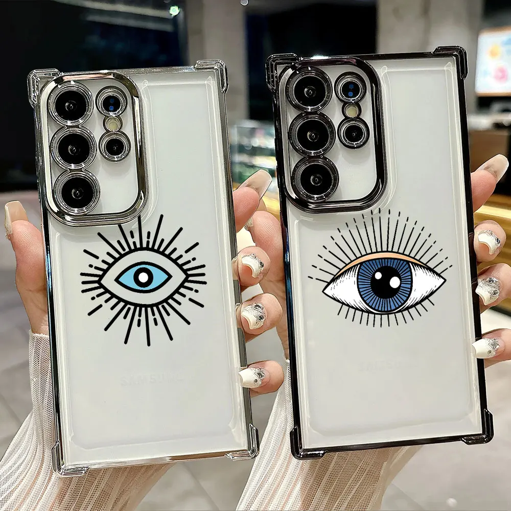 Blue Beautiful Eyes Funda For Samsung S26Ultra Phone Case For Galaxy S25 FE S26 S24 S23 S22 S21 Ultra S20 Plus S25FE Clear Cover
Blue Beautiful Eyes Funda For Samsung S26Ultra Phone Case For Galaxy S25 FE S26 S24 S23 S22 S21 Ultra S20 Plus S25FE Clear Cover
