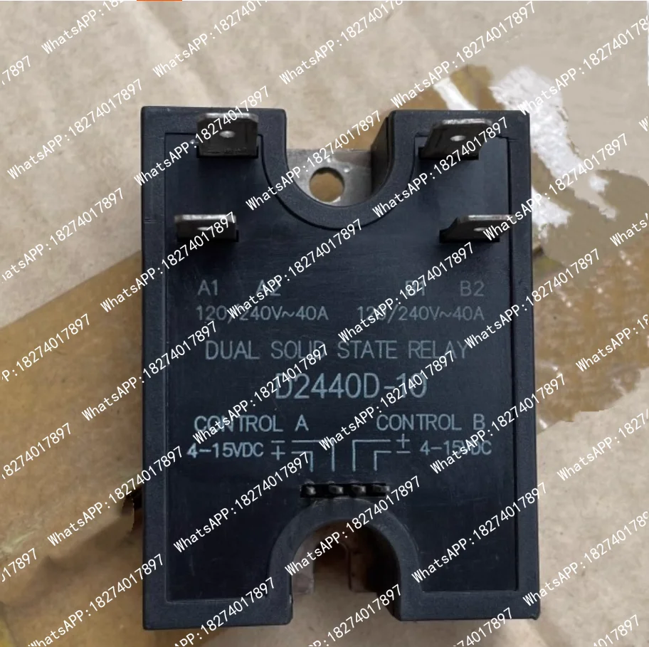 solid-state relay D2440D-10 dual channel D2440DE D2425D SSRD-240D40
solid-state relay D2440D-10 dual channel D2440DE D2425D SSRD-240D40
