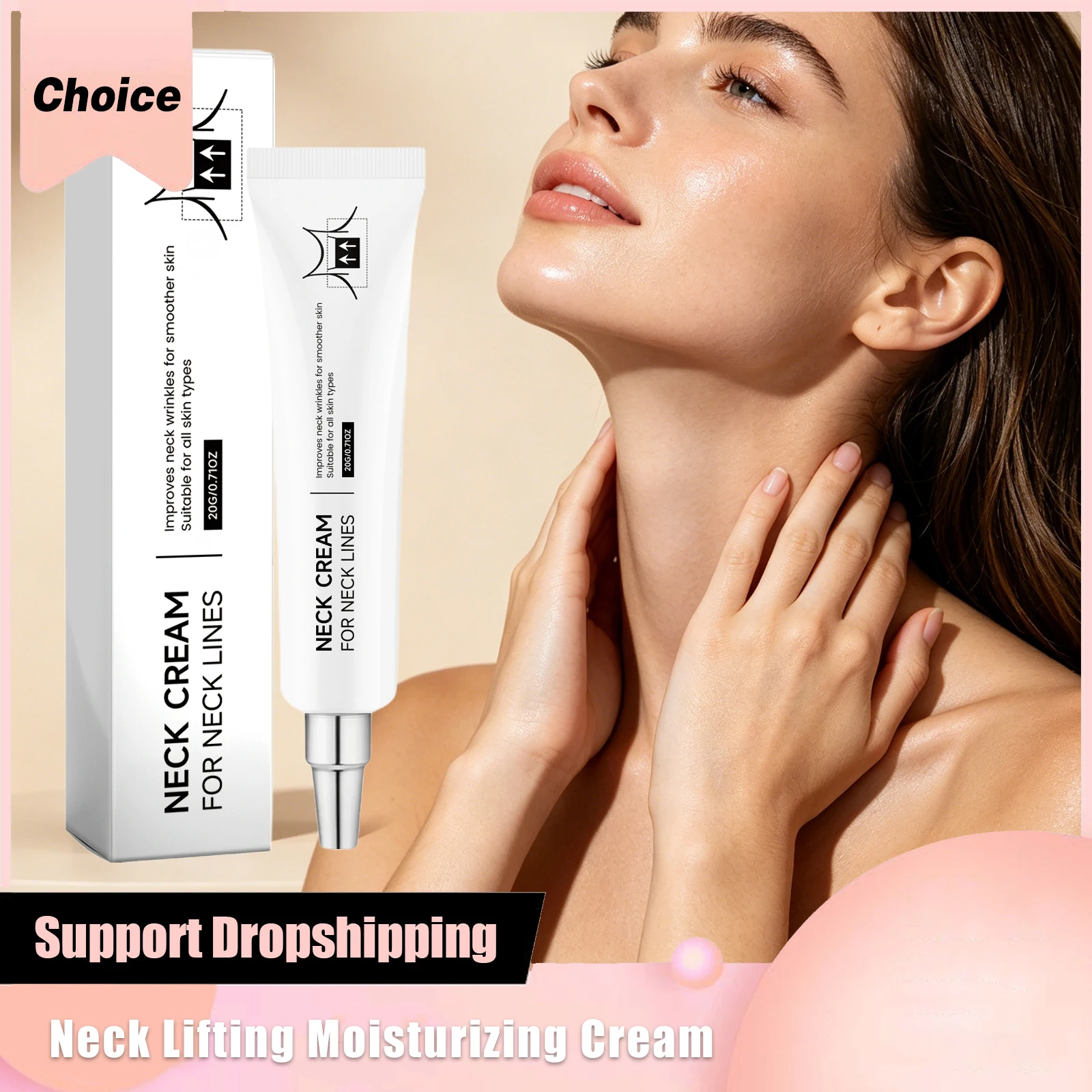 Neck Firming Cream Remove Wrinkles Fade Fine Lines Smooth Tighten Skin Moisturizing Reduce Double Chin Massage Firm Neck Cream
Neck Firming Cream Remove Wrinkles Fade Fine Lines Smooth Tighten Skin Moisturizing Reduce Double Chin Massage Firm Neck Cream