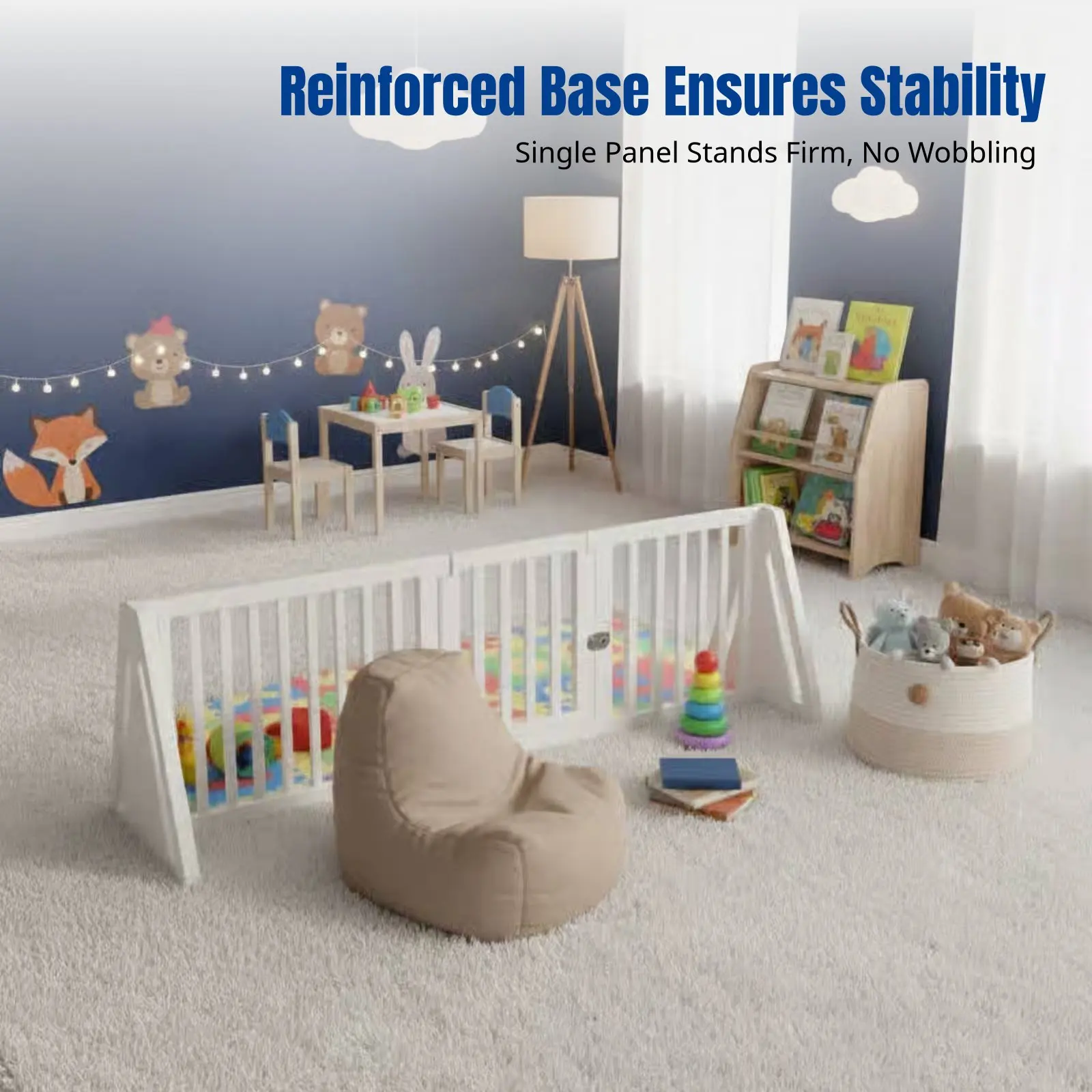 Infant Playpen, Single-Sided Barrier, Living Room, Toddler Crawling Mat, Home
Infant Playpen, Single-Sided Barrier, Living Room, Toddler Crawling Mat, Home