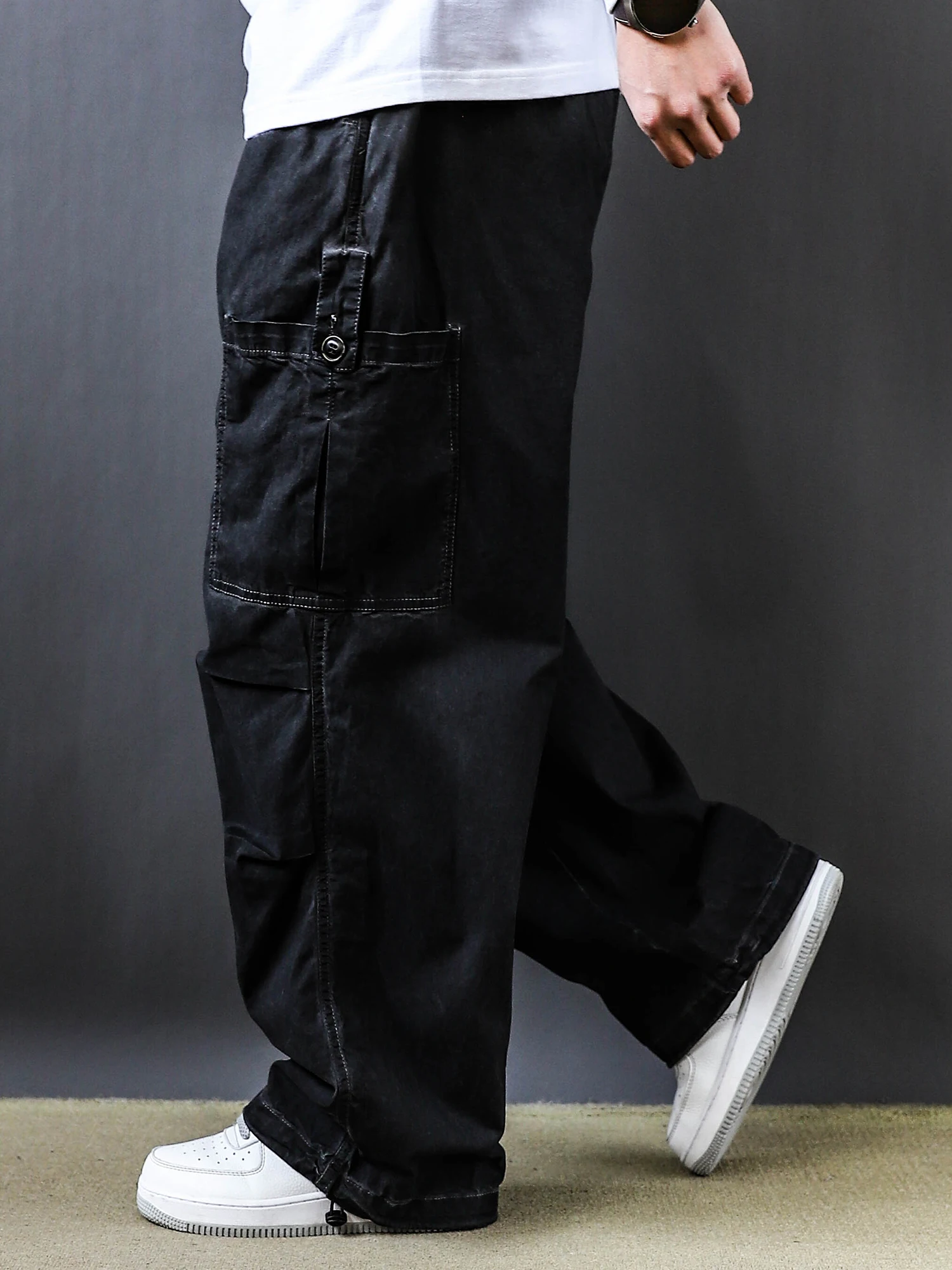 Retro American Japanese Waed Large ket Work Trousers Spring Autumn Pure Cotton Trendy Loose Straight Tube mid Waist Long...
Retro American Japanese Waed Large ket Work Trousers Spring Autumn Pure Cotton Trendy Loose Straight Tube mid Waist Long...