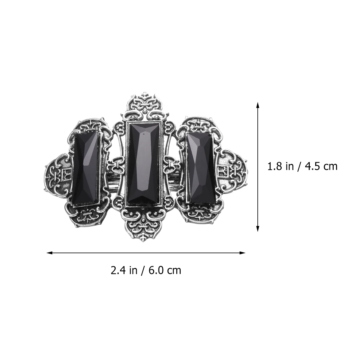 Diamond Hair Clips Ponytail Antiquing Button Fashion Spring Buckle Women Durable Material Easy to Use Travel Outing Gift
Diamond Hair Clips Ponytail Antiquing Button Fashion Spring Buckle Women Durable Material Easy to Use Travel Outing Gift