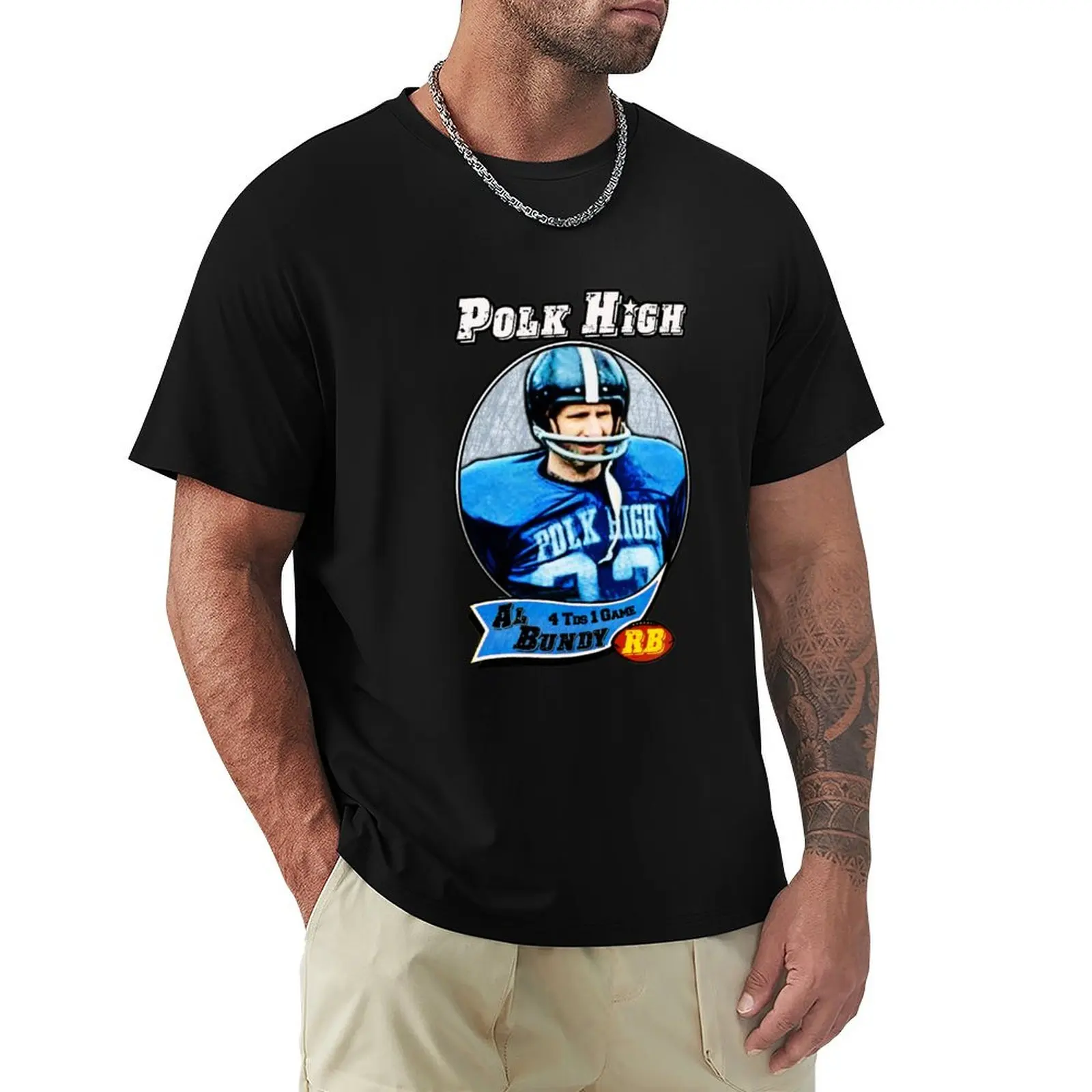 Al Bundy Football card T-Shirt Sports Casual Breathable Tee Shirt
Al Bundy Football card T-Shirt Sports Casual Breathable Tee Shirt