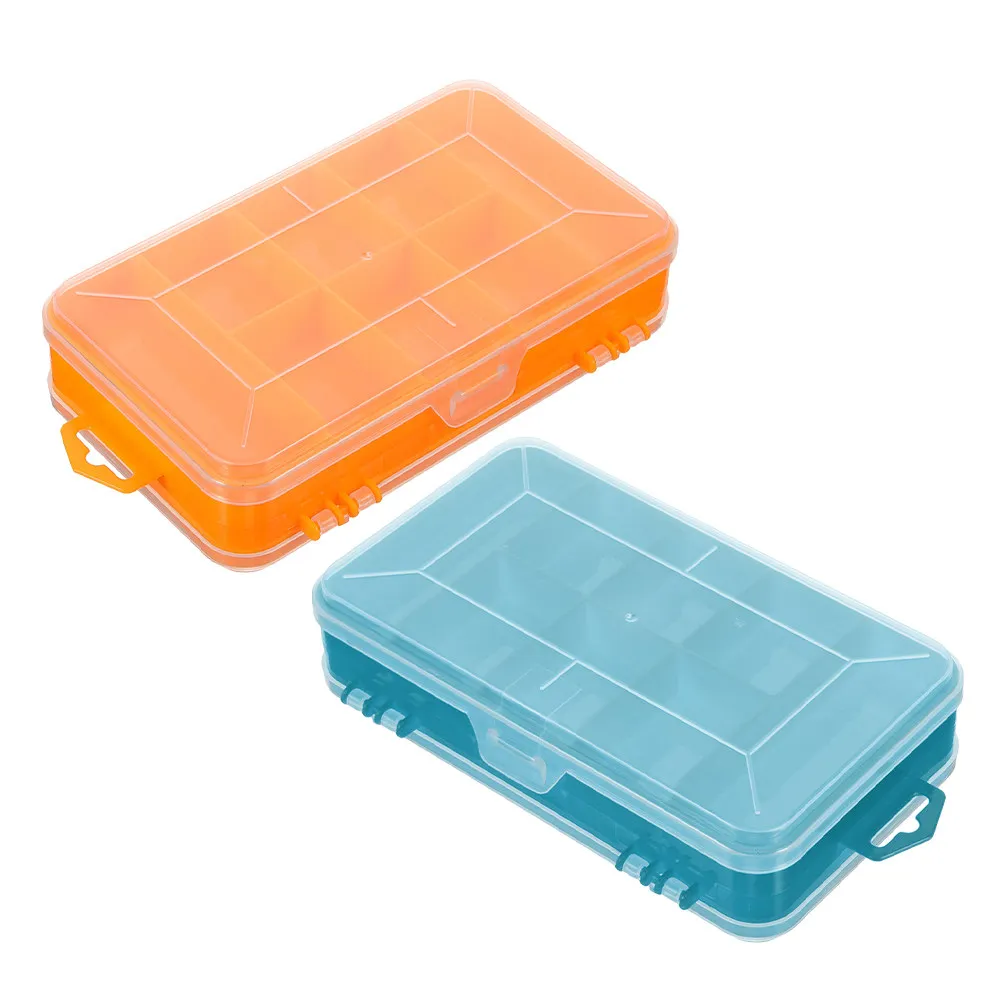 2Pcs Hardware Organizer Box Double Sided Plastic Storage Container Small Parts Storage Box Compartment Organizer for Screws
2Pcs Hardware Organizer Box Double Sided Plastic Storage Container Small Parts Storage Box Compartment Organizer for Screws