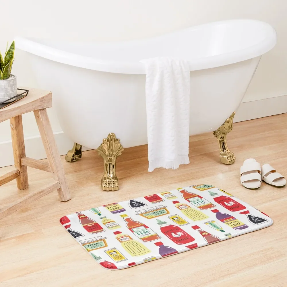 Asian Seasonings Bath Mat Set Ofs In The Bathroom Non-Slip Shower Bathroom Carpets Toilet Floor Mat
Asian Seasonings Bath Mat Set Ofs In The Bathroom Non-Slip Shower Bathroom Carpets Toilet Floor Mat