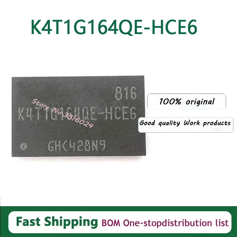 10 шт./лот K4T1G164QE-HCE6 FBGA84 K4T1G164QE 100% новый
10 шт./лот K4T1G164QE-HCE6 FBGA84 K4T1G164QE 100% новый