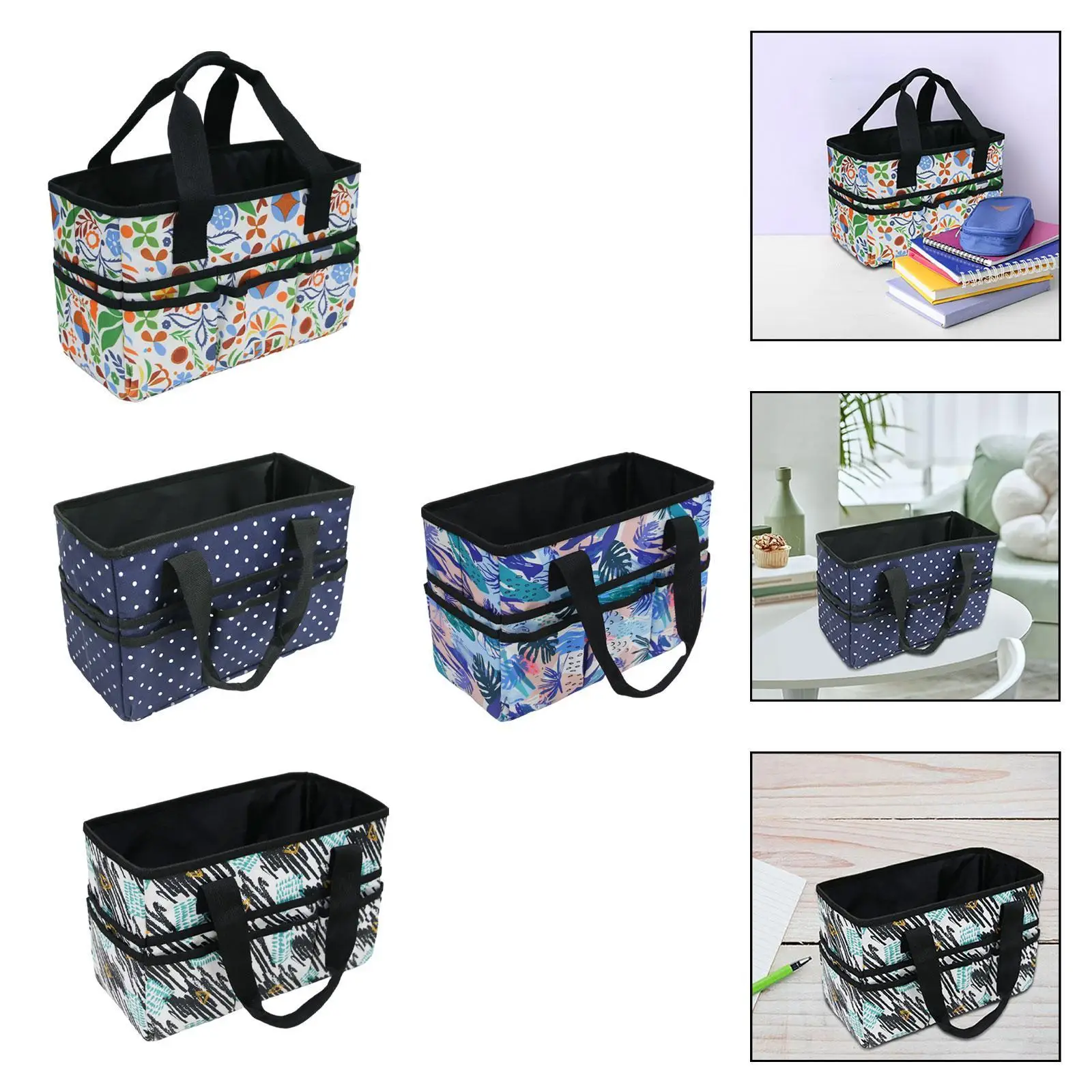 Craft Organizer Tote Bag Large with Multiple Pockets for Artist Kindergarten
Craft Organizer Tote Bag Large with Multiple Pockets for Artist Kindergarten