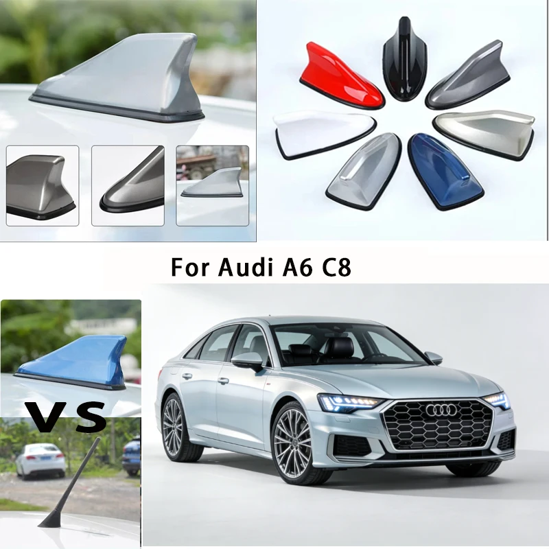For Audi A6 C8 Car Roof Top Mount Shark Fin Aerial Antenna Toppers Auto Radio AM FM Antenna Signal Amplifier Aerial
For Audi A6 C8 Car Roof Top Mount Shark Fin Aerial Antenna Toppers Auto Radio AM FM Antenna Signal Amplifier Aerial