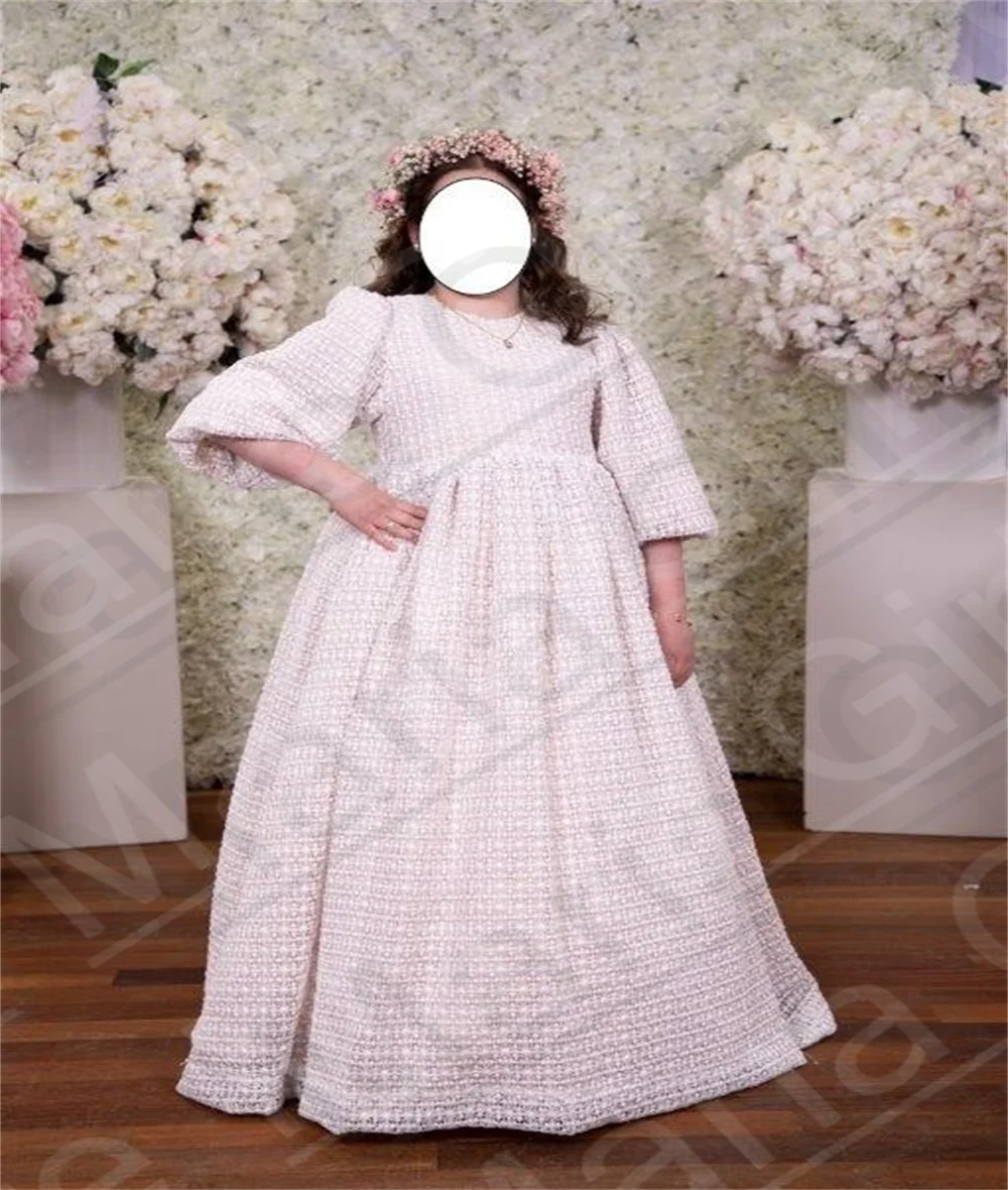 2025 New Flower Girl Dress For Lace Long Puff Sleeve First Communion Birthday Wedding Celebration Formal Event
2025 New Flower Girl Dress For Lace Long Puff Sleeve First Communion Birthday Wedding Celebration Formal Event