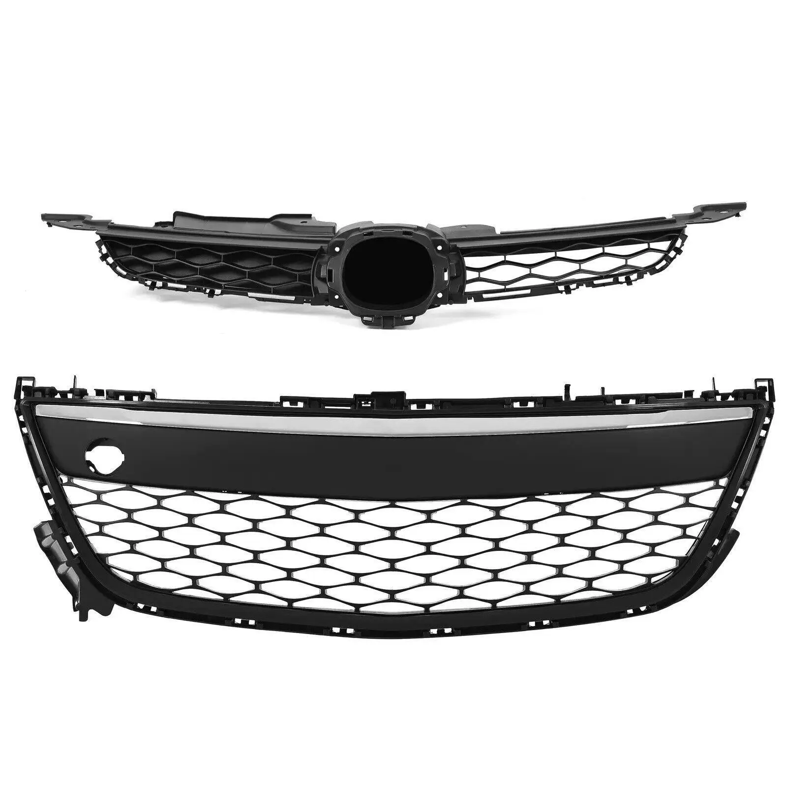 For Mazda CX-7 2010 2011 2012 Front Bumper Upper Grill Chrome Lower Grille Set
For Mazda CX-7 2010 2011 2012 Front Bumper Upper Grill Chrome Lower Grille Set