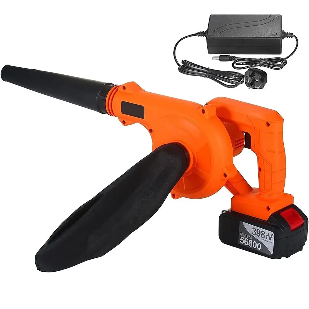 Литиевая воздуходувка и вакуумная подметальная машина 2-в-1 для очистки листьев и снега — оранжевый
Литиевая воздуходувка и вакуумная подметальная машина 2-в-1 для очистки листьев и снега — оранжевый