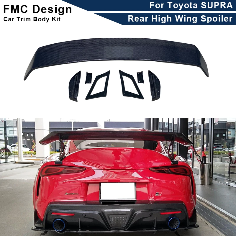 Supra A90 Carbon Fiber V Style Spoiler For Toyota Supra GR MK5 A90 A91 Upgrade Trunk Spoiler Flaps Rear Wing
Supra A90 Carbon Fiber V Style Spoiler For Toyota Supra GR MK5 A90 A91 Upgrade Trunk Spoiler Flaps Rear Wing