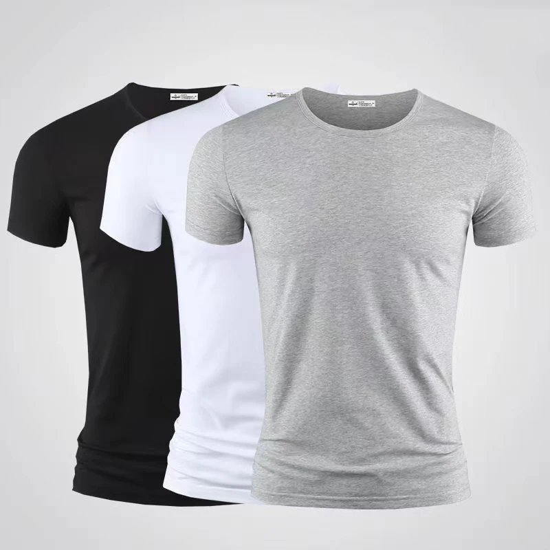 Tops Tees Men's T Shirt Pure Color V/O Collar Short Sleeved 3Pcs Men T-Shirt Black Tights Man T-Shirts Fitness For Male Clothes
Tops Tees Men's T Shirt Pure Color V/O Collar Short Sleeved 3Pcs Men T-Shirt Black Tights Man T-Shirts Fitness For Male Clothes