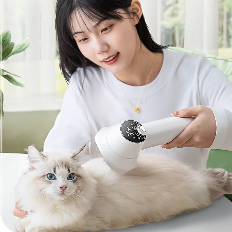 Умный фен для домашних животных 2 в 1, парикмахерская расческа для ухода за кошками и собаками, без шума, быстросохнущая, средства для ухода за домашними животными
Умный фен для домашних животных 2 в 1, парикмахерская расческа для ухода за кошками и собаками, без шума, быстросохнущая, средства для ухода за домашними животными