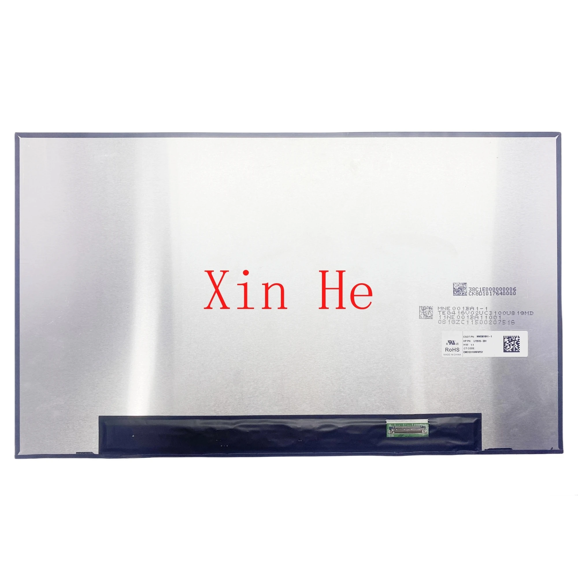 14.0'' MNE001BA1-1 1920x1080 EDP 30 Pins Laptop LCD Screen Display Panel 100% sRGB
14.0'' MNE001BA1-1 1920x1080 EDP 30 Pins Laptop LCD Screen Display Panel 100% sRGB