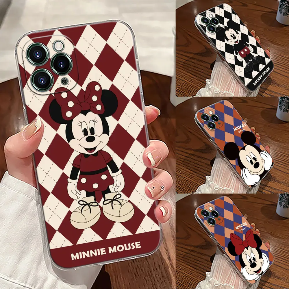 Disney Mickey Minnie Mouse Transparent Phone Case For iPhone 17 Pro Max 17E 11 12 13 14 15 16 Pro Max Plus 17 Air 16E 7 XS Cover
Disney Mickey Minnie Mouse Transparent Phone Case For iPhone 17 Pro Max 17E 11 12 13 14 15 16 Pro Max Plus 17 Air 16E 7 XS Cover