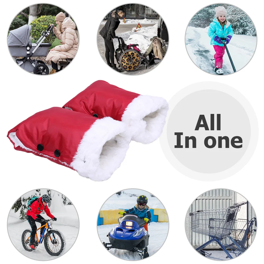 Winter Warm Stroller Gloves Waterproof Strollers Fleece Hand Muff Windproof Infant Clutch Cart Gloves Winter Supplies
Winter Warm Stroller Gloves Waterproof Strollers Fleece Hand Muff Windproof Infant Clutch Cart Gloves Winter Supplies