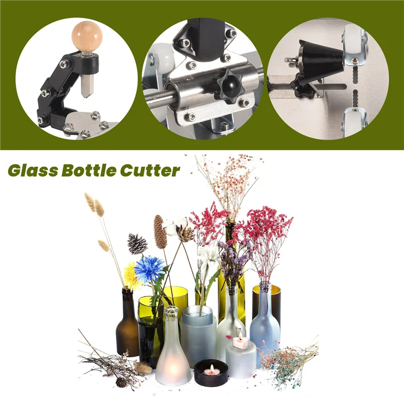 ABBY-Glass Bottle Cutter, Curve Glass Cutting Tools For Round, Square Bottles And Bottlenecks, Wine Bottle Cutting Tools
ABBY-Glass Bottle Cutter, Curve Glass Cutting Tools For Round, Square Bottles And Bottlenecks, Wine Bottle Cutting Tools