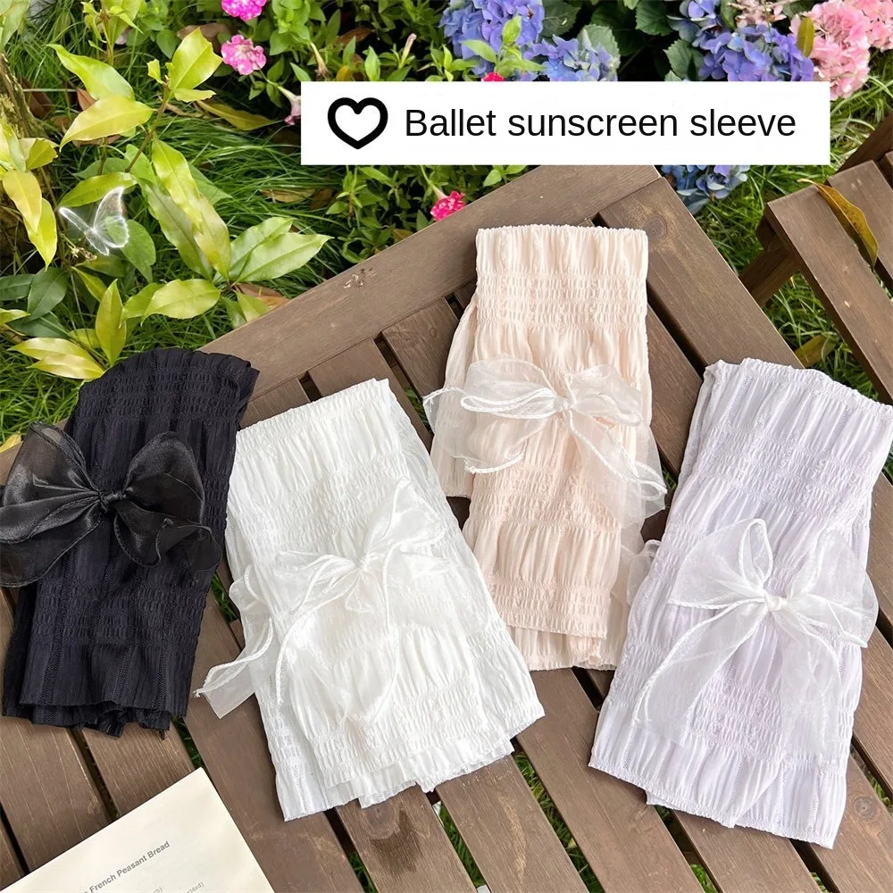 New Lace Bow-knot Ice Silk Arm Sleeves Breathable UV Protection Ice Silk Long Gloves Ultrathin Sunscreen Sleeve Cycling
New Lace Bow-knot Ice Silk Arm Sleeves Breathable UV Protection Ice Silk Long Gloves Ultrathin Sunscreen Sleeve Cycling