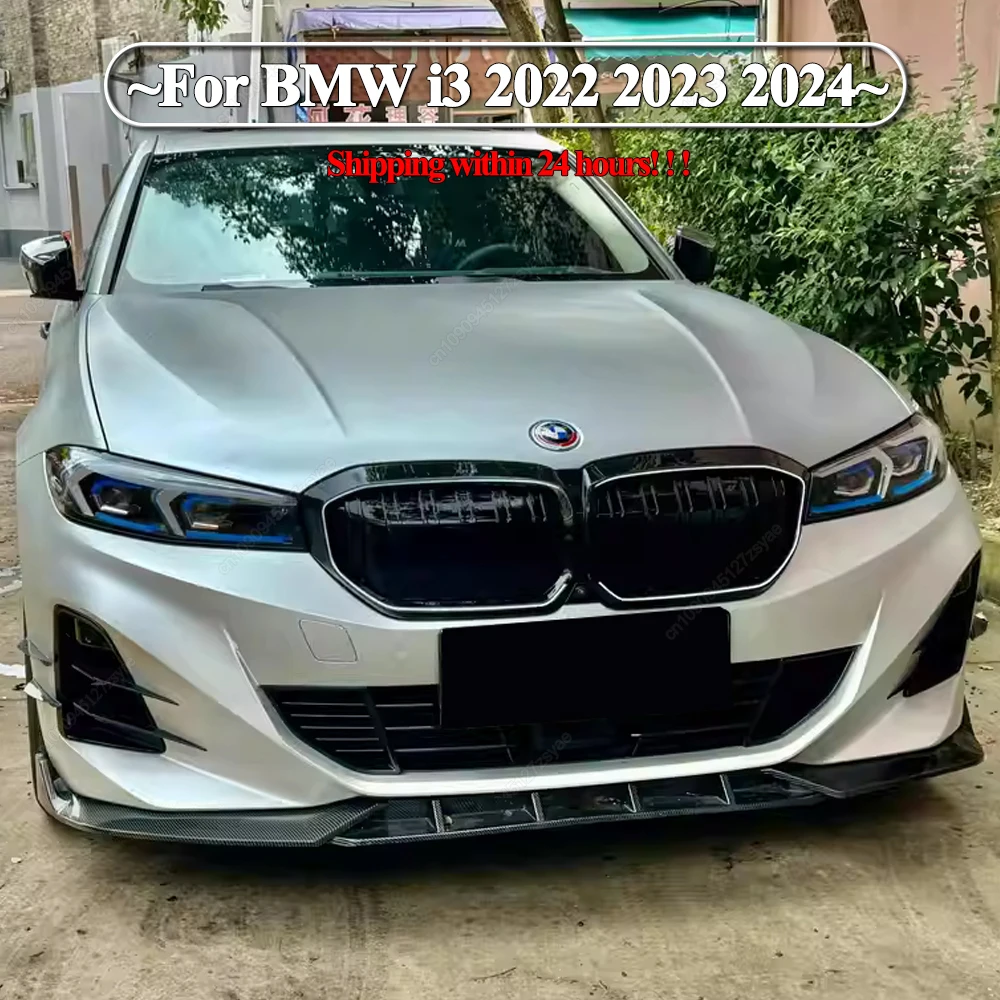 For BMW i3 2022 2023 2024 MP Style 3Pcs Car Front Bumper Lip Diffuser Spoiler Splitter Cover Gloss Black Bodykits Tuning
For BMW i3 2022 2023 2024 MP Style 3Pcs Car Front Bumper Lip Diffuser Spoiler Splitter Cover Gloss Black Bodykits Tuning