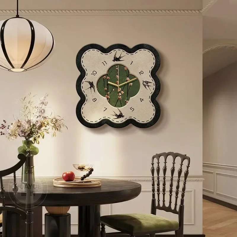 # 2024 New Style Medieval Restaurant Wall Clock French Retro Living Room Clock Home Mute Table Background Wall Clock
# 2024 New Style Medieval Restaurant Wall Clock French Retro Living Room Clock Home Mute Table Background Wall Clock