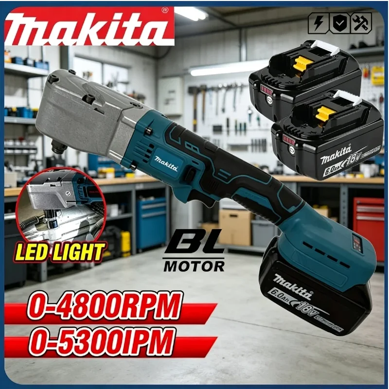 Makita Battery Powered 1200NM Brushless Electric Ratchet Wrench 1/2'' Cordless Nut Driver Screw Remover For Car Maintenance
Makita Battery Powered 1200NM Brushless Electric Ratchet Wrench 1/2'' Cordless Nut Driver Screw Remover For Car Maintenance