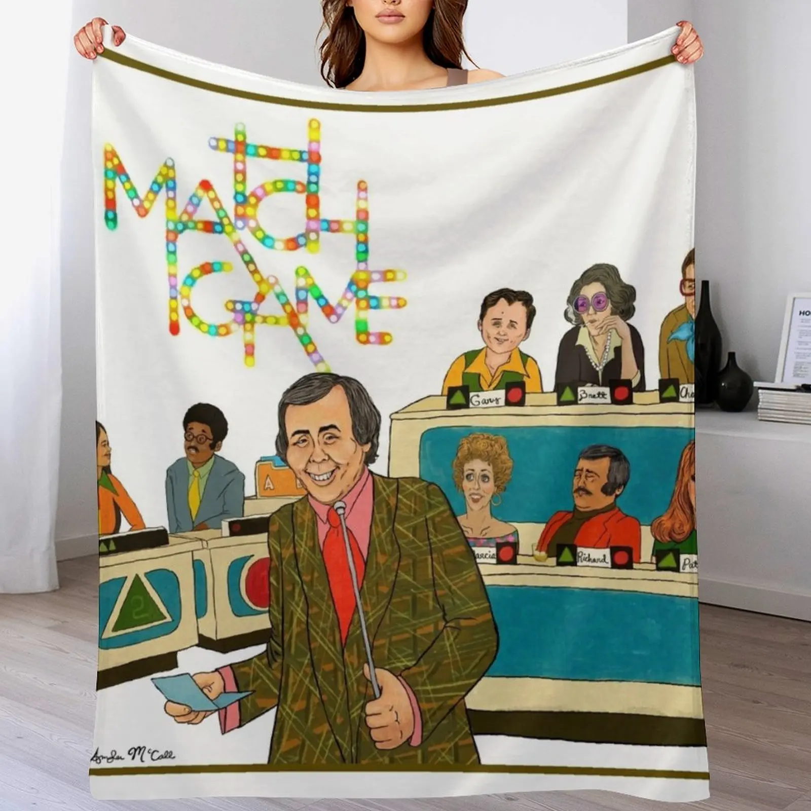 Match Game Throw Blanket Decorative Soft Throw Blanket for Couch Sofa
Match Game Throw Blanket Decorative Soft Throw Blanket for Couch Sofa