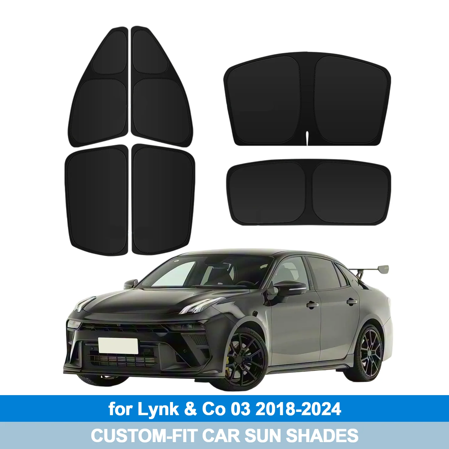 For Lynk & Co 03 2018-2024 Windshield Sun Shade Side Window Shades Cover Sun Visor Shield Privacy Protection Car Accessories
For Lynk & Co 03 2018-2024 Windshield Sun Shade Side Window Shades Cover Sun Visor Shield Privacy Protection Car Accessories