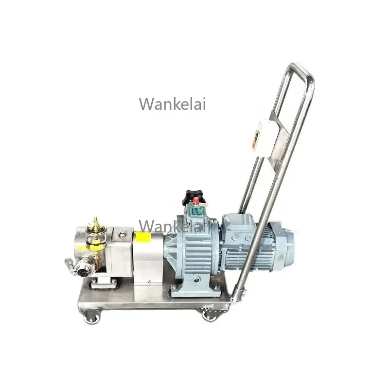 Rotary Lobe Pump 2.2kw Stainless Steel High Viscosity Cam Sanitary Rotary Lobe Transfer Pumps Food Grade for Chocolate Cream
Rotary Lobe Pump 2.2kw Stainless Steel High Viscosity Cam Sanitary Rotary Lobe Transfer Pumps Food Grade for Chocolate Cream