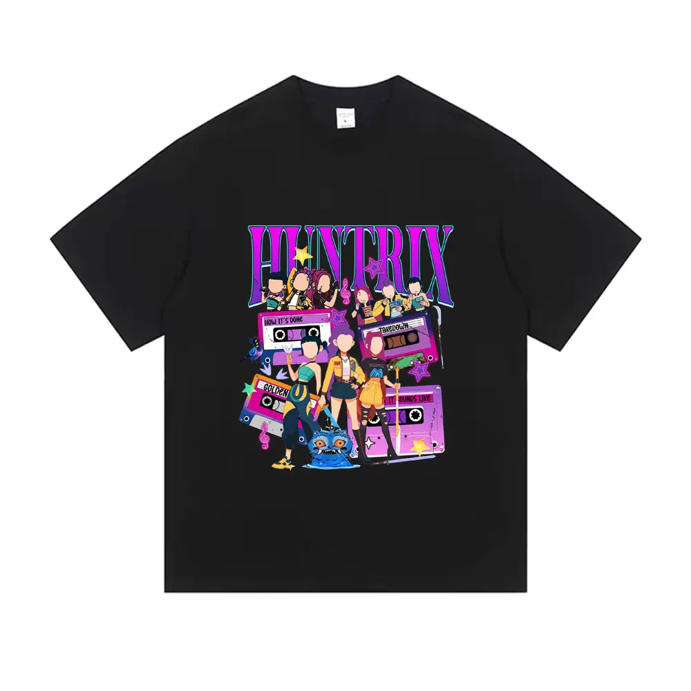 Movie Kpop Demon Hunters Rumi Mira Zoey Derpy Tiger Graphic T-shirt Men Women Fashion Casual Oversized Tshirt Male Vintage Tees
Movie Kpop Demon Hunters Rumi Mira Zoey Derpy Tiger Graphic T-shirt Men Women Fashion Casual Oversized Tshirt Male Vintage Tees