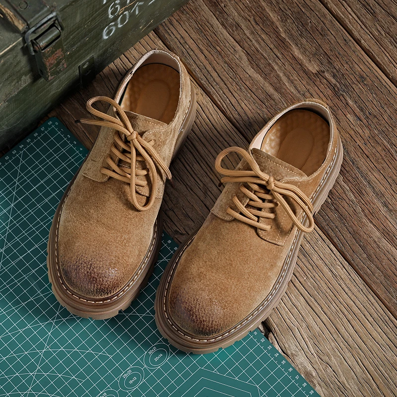 Men Casual Thick Soled Derby Shoes Height Increasing Retro Commuting Round Toe Breathable Comfortable Low Cut Shoes
Men Casual Thick Soled Derby Shoes Height Increasing Retro Commuting Round Toe Breathable Comfortable Low Cut Shoes