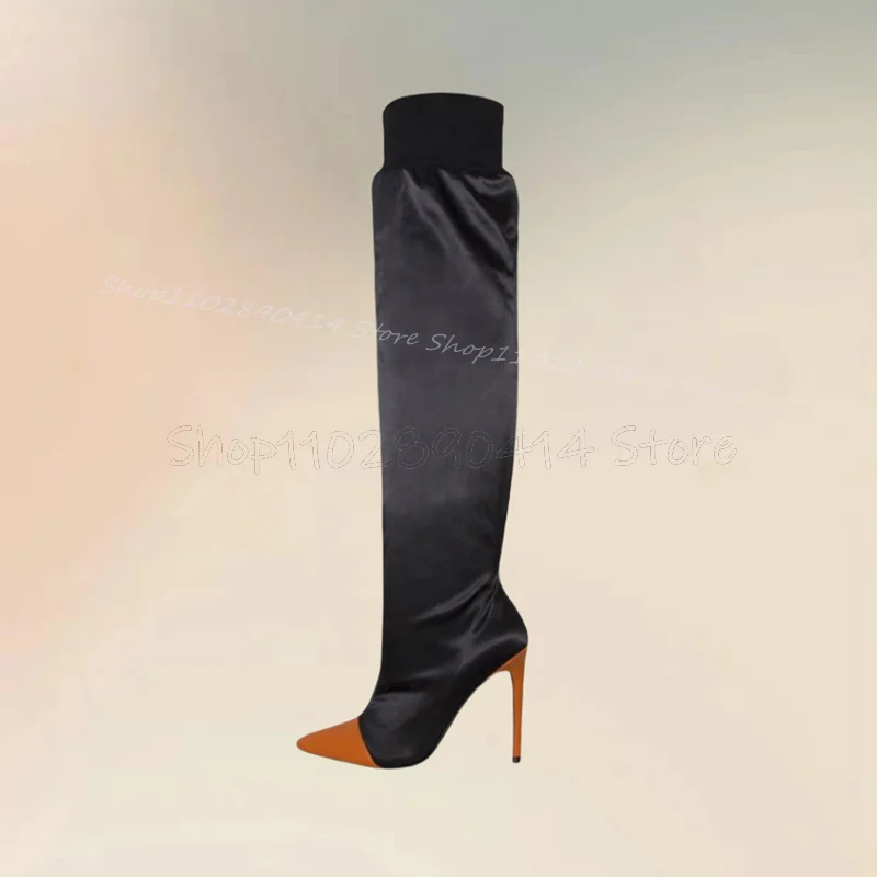 Green Pointed Toe Black Pleated Design Boots Elastic Band Women Shoes Thin High Heels Fashion Banquet 2025 Zapatos Para Mujere
Green Pointed Toe Black Pleated Design Boots Elastic Band Women Shoes Thin High Heels Fashion Banquet 2025 Zapatos Para Mujere