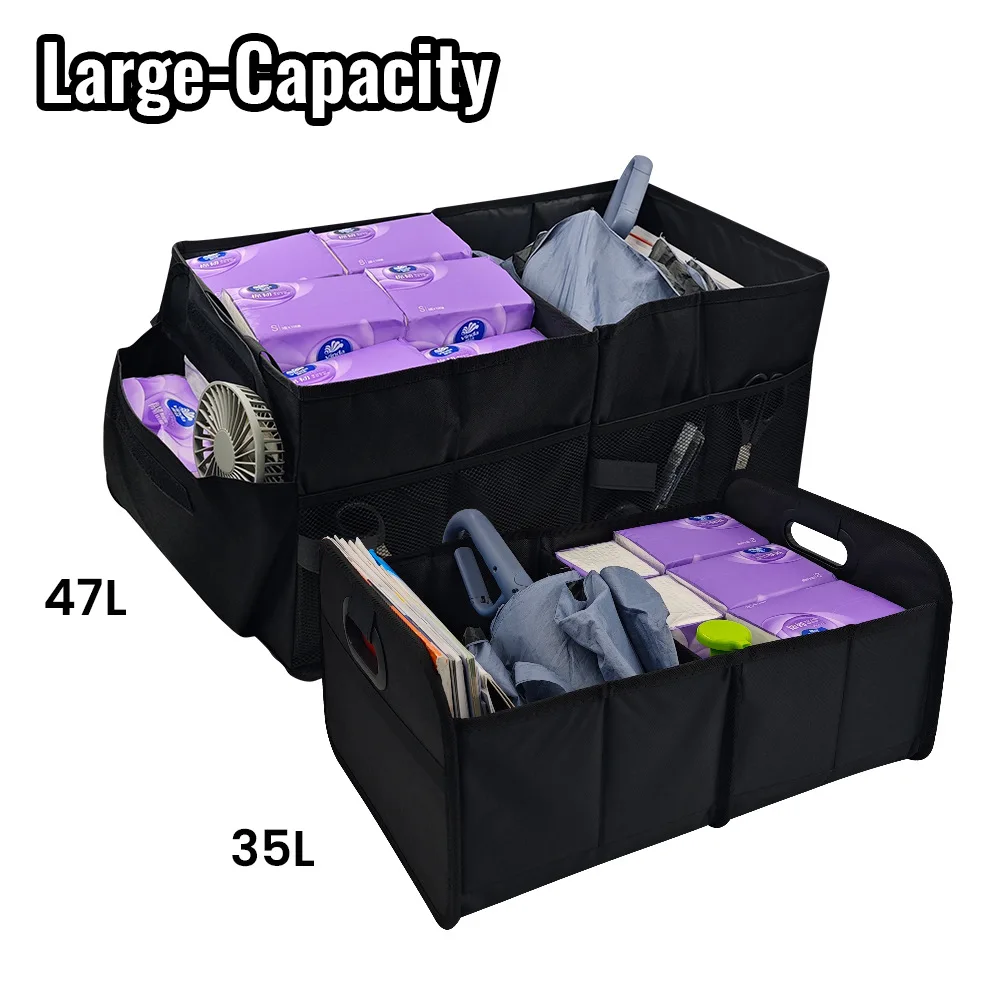 Folding car trunk storage box Auto supplies Car multi-functional storage box
Folding car trunk storage box Auto supplies Car multi-functional storage box