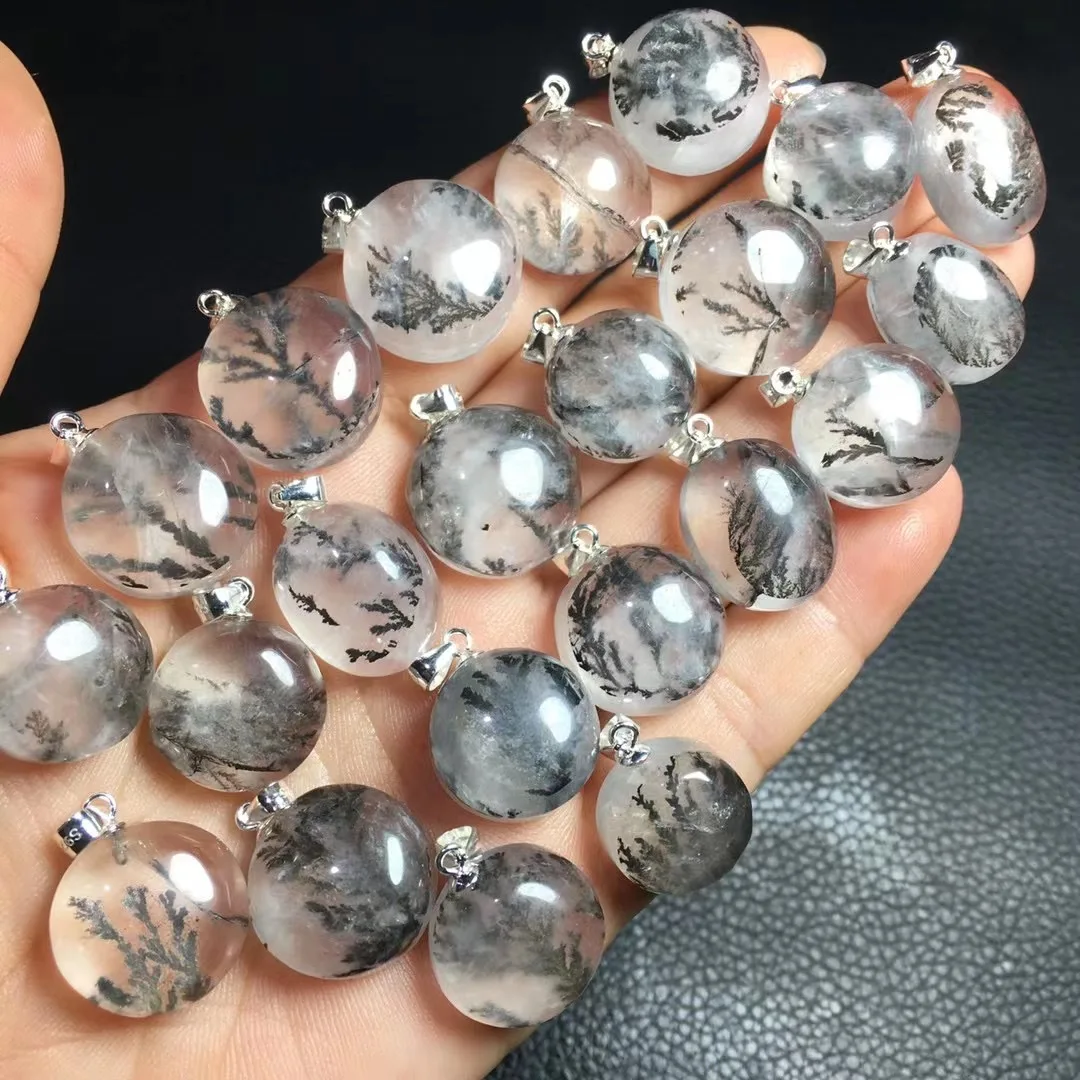 1 Pc Fengbaowu Natural Tree Quartz Round Cabochon Pendant 925 Sterling Silver Crystal Reiki Healing Stone Fashion Jewelry Gift
1 Pc Fengbaowu Natural Tree Quartz Round Cabochon Pendant 925 Sterling Silver Crystal Reiki Healing Stone Fashion Jewelry Gift