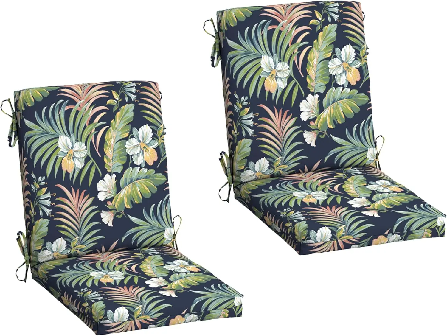 2-Pack Outdoor Patio Dining Chair Cushion, 20x44, Rain-Proof Seat Pad, Fade-Resistant
2-Pack Outdoor Patio Dining Chair Cushion, 20x44, Rain-Proof Seat Pad, Fade-Resistant