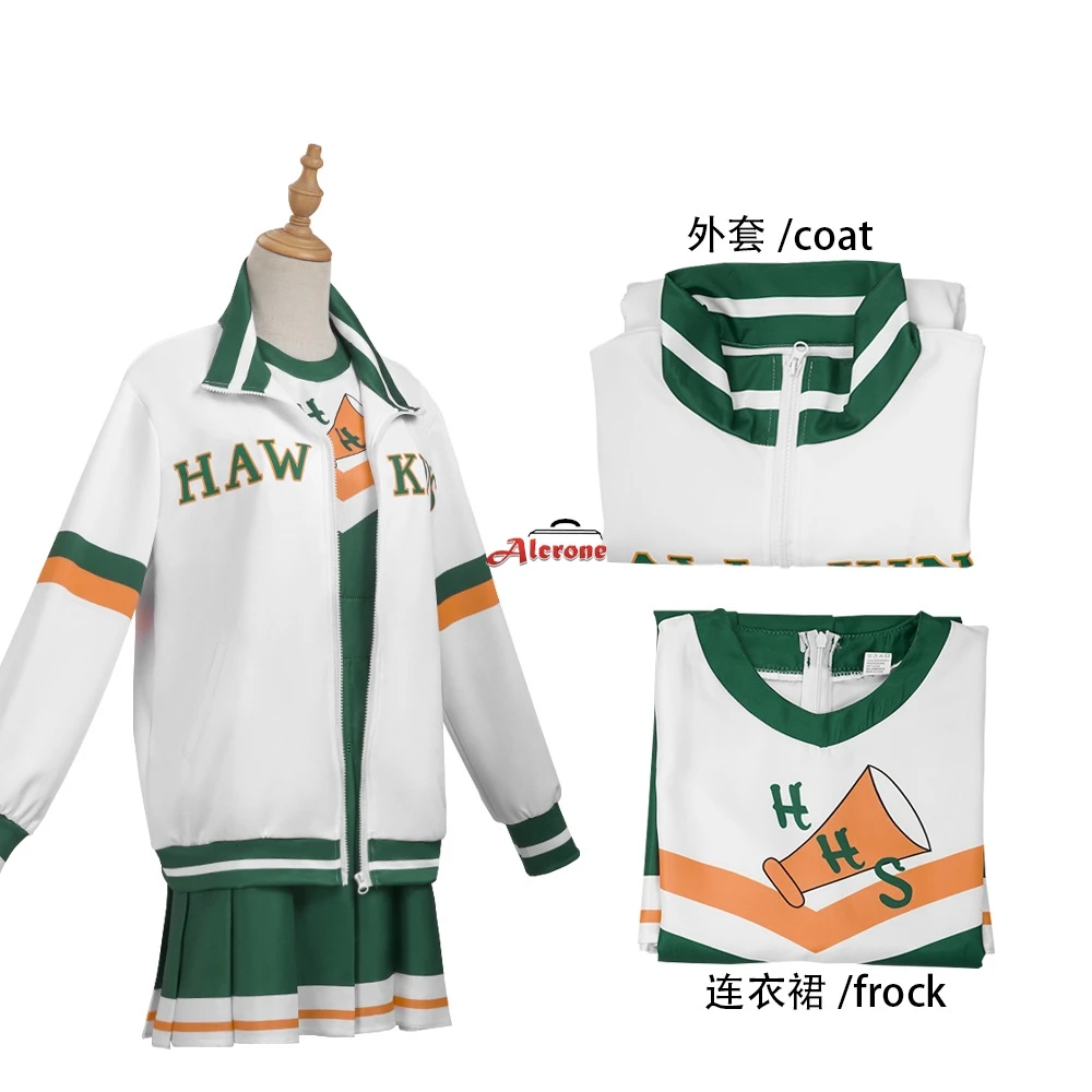 Hawkins Lucas Cosplay Costume Cheerleading Uniform Stranger Disguise Halloween Carnival Cosplay Hawkins Lucas Clothes
Hawkins Lucas Cosplay Costume Cheerleading Uniform Stranger Disguise Halloween Carnival Cosplay Hawkins Lucas Clothes