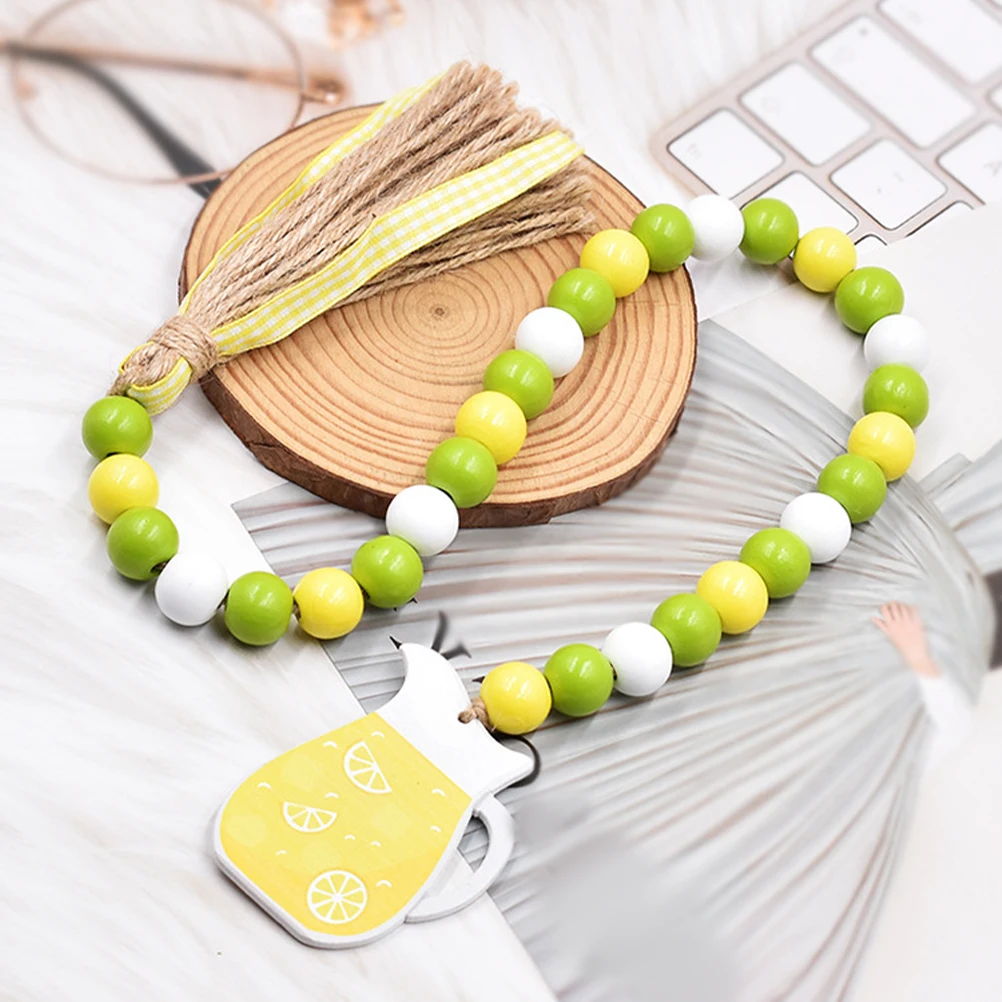 2 Pcs Wooden Bead Home Decor Rustic Wall Autumn Beads Tiered Tray Hanging String Festive Tassel Kitchen Bar Decorative
2 Pcs Wooden Bead Home Decor Rustic Wall Autumn Beads Tiered Tray Hanging String Festive Tassel Kitchen Bar Decorative