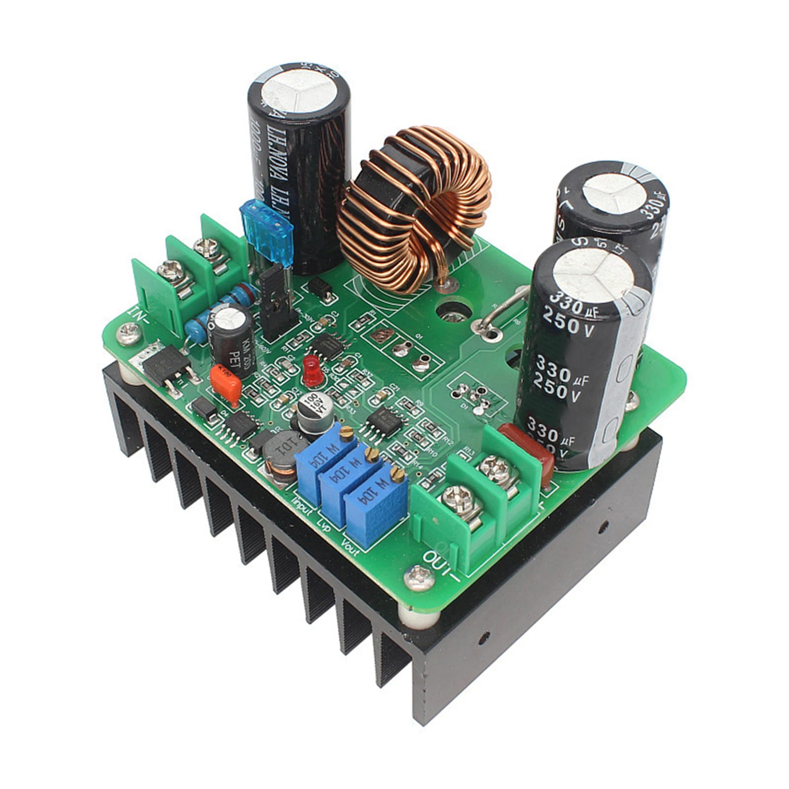 900W 15A DC-DC Boost Converter 8-60V To 12V-130V Step Up Power Supply Module Adjustable Constant Current Voltage
900W 15A DC-DC Boost Converter 8-60V To 12V-130V Step Up Power Supply Module Adjustable Constant Current Voltage