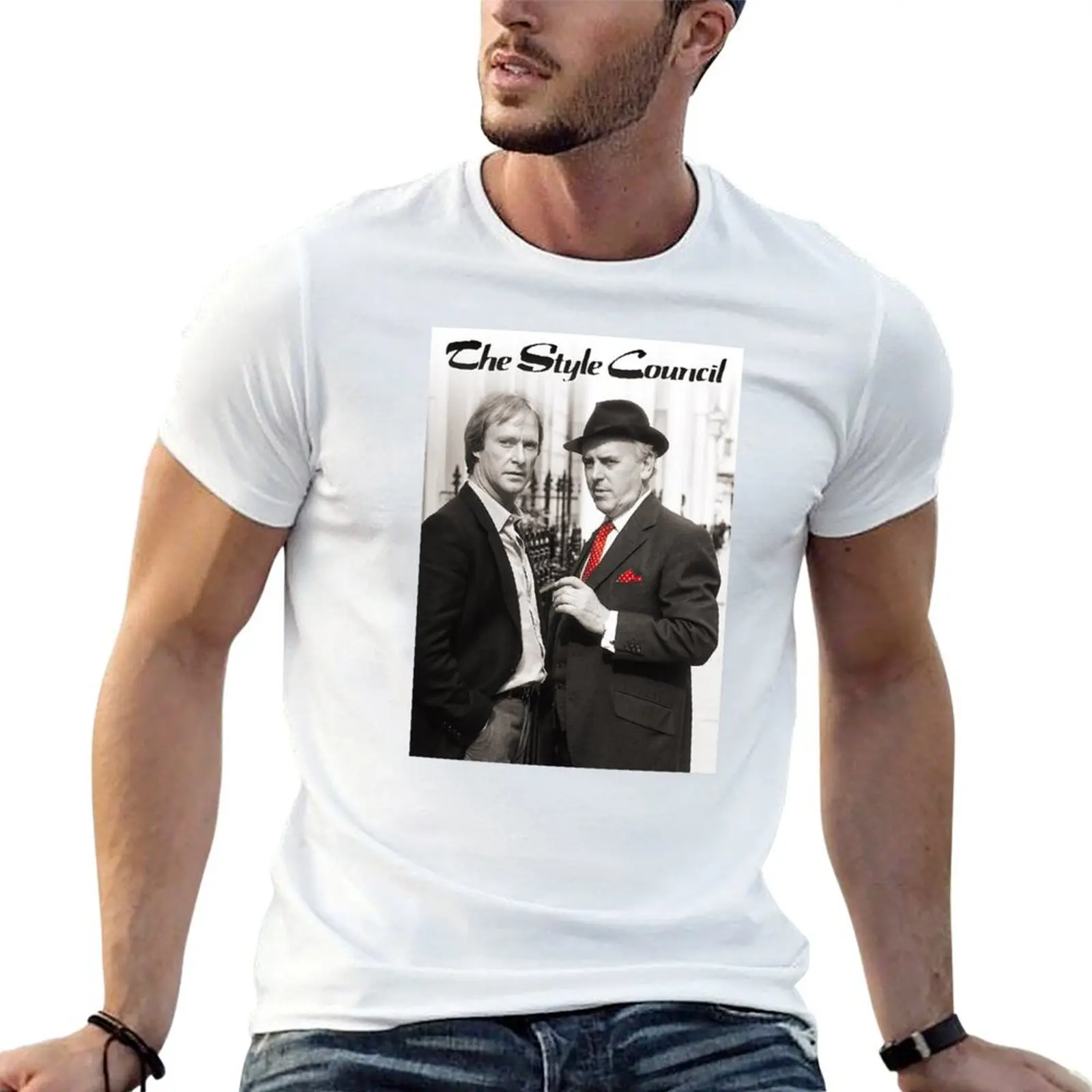 100% slightly dubious The Style Council design T-Shirt cotton tshirt 100% t shirt men 100% cotton luxury brand T-Shirt
100% slightly dubious The Style Council design T-Shirt cotton tshirt 100% t shirt men 100% cotton luxury brand T-Shirt