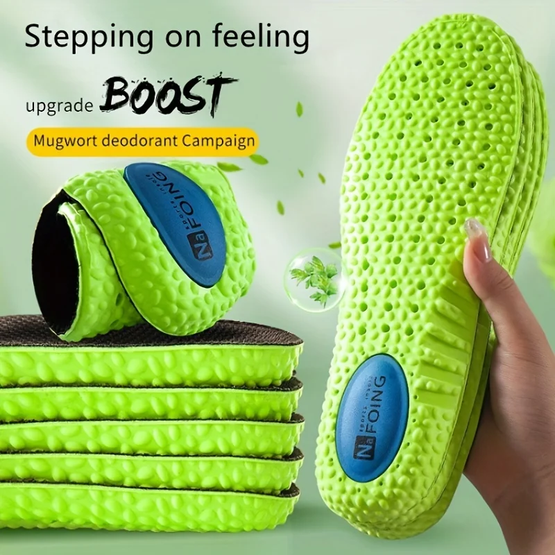 4D Latex Sport Insoles Super Soft High Elasticity Shoe Pads, Deodorant Cushion Running Insoles Foot Insole
4D Latex Sport Insoles Super Soft High Elasticity Shoe Pads, Deodorant Cushion Running Insoles Foot Insole