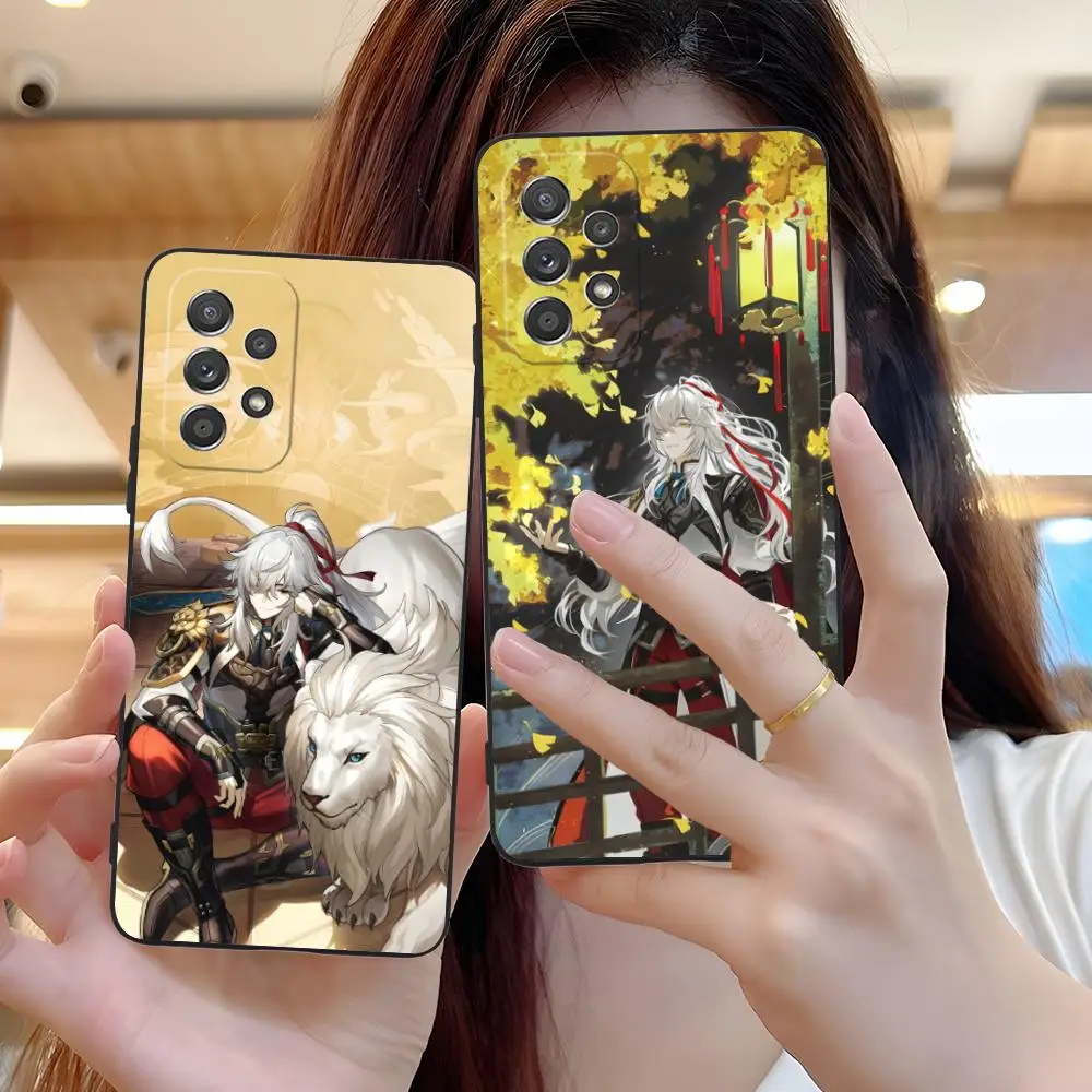 Чехол для телефона Honkai Star Rail JingYuan для Samsung Galaxy M55 54 42 35 34 33 32 23 22 15 14 13 12 F55 5G, цветной роскошный чехол
Чехол для телефона Honkai Star Rail JingYuan для Samsung Galaxy M55 54 42 35 34 33 32 23 22 15 14 13 12 F55 5G, цветной роскошный чехол