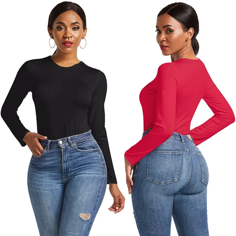 Women's Elegant Jumpsuit Black High Waist Knit Romper Solid Mini Length Round Neck Bodysuit White Seamless Design Long Sleeve
Women's Elegant Jumpsuit Black High Waist Knit Romper Solid Mini Length Round Neck Bodysuit White Seamless Design Long Sleeve