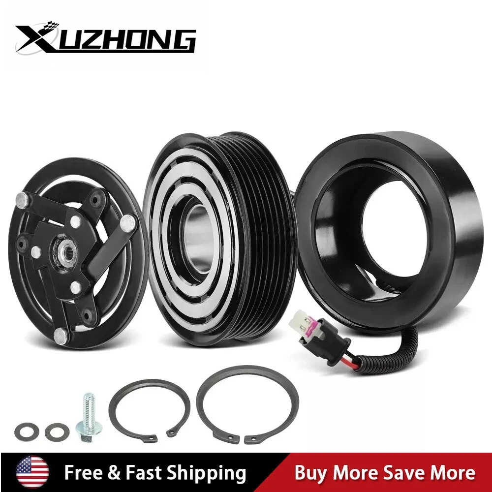 388105BAAO1 388105BAAO2 388105BAAO3 A/C Compressor Clutch Kit with 7-Groove For 2016-2020 Honda Civic 4CYL 1.5L Black SM-1058
388105BAAO1 388105BAAO2 388105BAAO3 A/C Compressor Clutch Kit with 7-Groove For 2016-2020 Honda Civic 4CYL 1.5L Black SM-1058