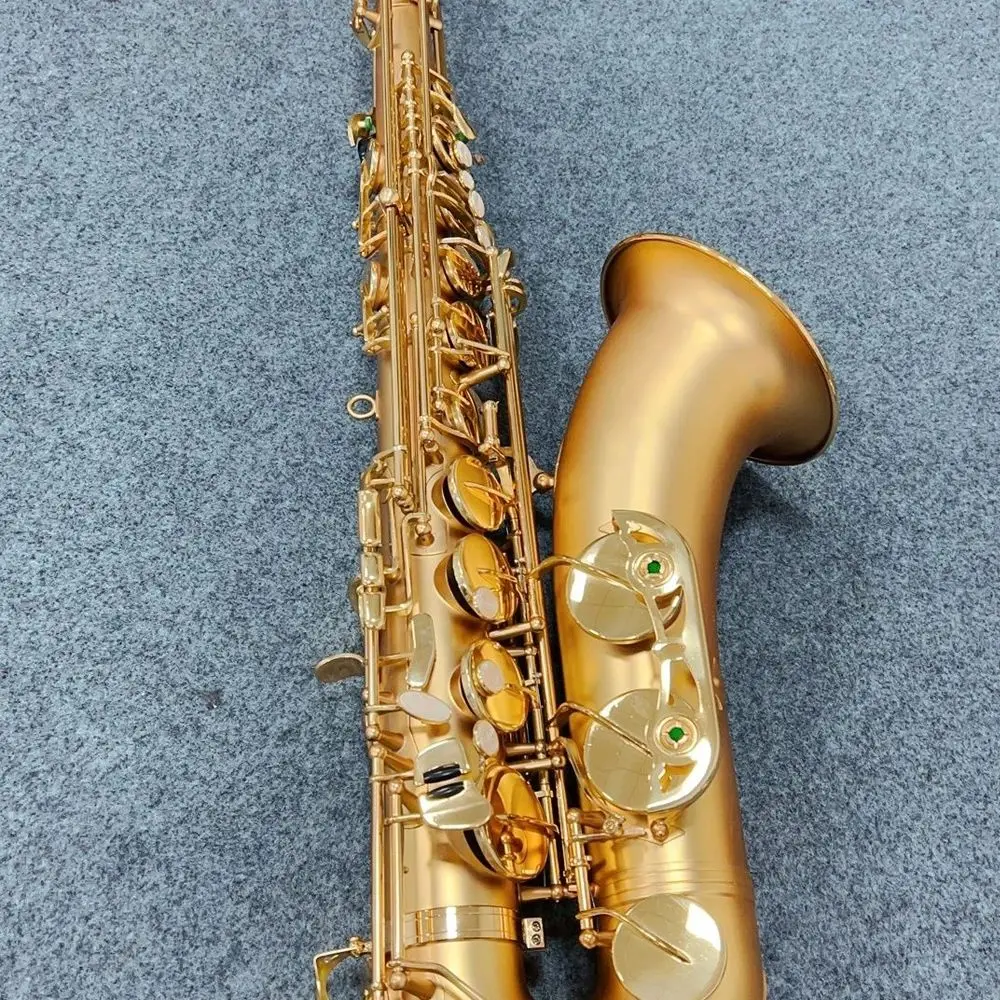 High end tenor saxophone matte classic 54 model B flat jazz instrument French handicraft professional Tenor saxophone
High end tenor saxophone matte classic 54 model B flat jazz instrument French handicraft professional Tenor saxophone